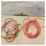 (2) Electric Extension Cords