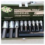 9 Pcs SK No 19719 Socket Set