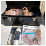 Metal Tool Box with Refriderator / Ice Maker Items