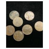 1960 D Pennies Plastic Roll
