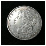 1921 D Morgan Silver Dollar $1