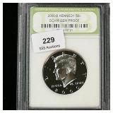 2000 S Kennedy Half Dollar 50c DCAM GEM Proof IMB