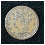 1850 Large Cent 1c