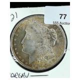 1921 Morgan Silver Dollar $1