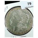 1921 D Morgan Silver Dollar $1