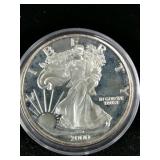 2000 1 Troy Oz Silver Round The Dawn of New Millen