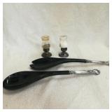 Weighted Sterling Serving Utensils & S&P Shakers