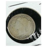 1896 Canada Silver Dime 10c Victoria