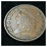 1835 Classic Head Half Cent 1/2c XF CoinSnap