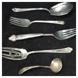 (5) Sterling Silver Spoons & Forks (9.4 oz)