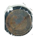 1888 Canada Large Cent 1c