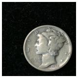 1945 Mercury Dime 10c