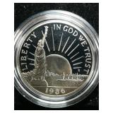 1986 Liberty Half Dollar Proof