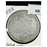 1888 Morgan Silver Dollar $1