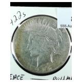 1922 S Silver Peace Dollar $1