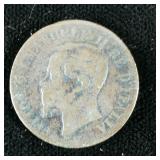 1861 Italy Five Centesimi 5