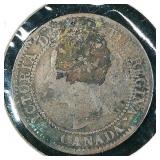 1859 Canada Large Cent 1c