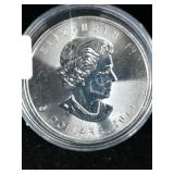 2014 Canadian Silver $5 Dollar Coin