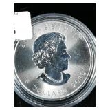 2016 Canadian Maple Silver $5 Dollar Coin