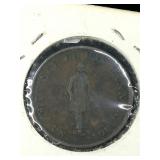 1837 Canada Half Penny 1/2c