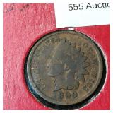 1899 Indian Head Penny 1c
