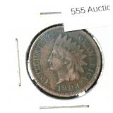 1903 Indian Head Penny 1c