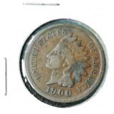 1900 Indian Head Penny 1c