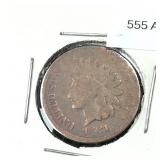 1881 Indian Head Penny 1c