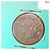 1883 Indian Head Penny 1c