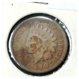 1905 Indian Head Penny 1c