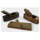 (3) Wood Planes