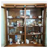 Contents of Oak Cabinet (Cabinet Lot 99)