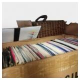 Several Boxes of Music, Records, 8 Track Tapes,etc