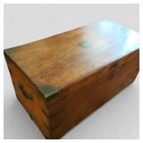 Early Chest with Copper Edging