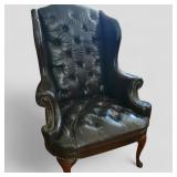 Leather Executive Wingback Chair