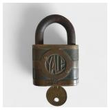 Brass Y&T Lock & Key