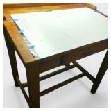 Architects Wooden Drafting Desk