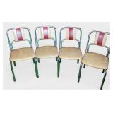 (4) Authentic Diner Chairs