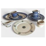 Multiple Pieces of Railroad Servingware