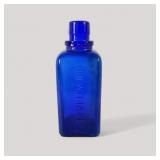 Cobalt Blue John Wyeth & Bro Medicine Bottle