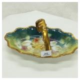 Limoges France Hand Painted Small Bon Bon Dish