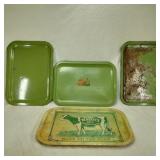 (4) Serving Trays (1) Hershey