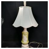 Aladdin Alacite Glass Lamp with Alacite Finial