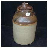 Weir 1892 Stoneware Canning Jar