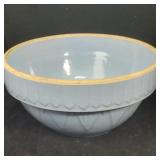 Picket Fence Robin Egg Blue 10 1/2" Stoneware Bowl