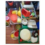 Large Lot of Tupperware (Several Totes Full)