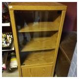 Glass Front Display with Shelves