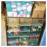 Various Spools of Sewing String