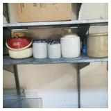 Stoneware Jugs & Crock