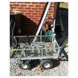 Green Yard Cart